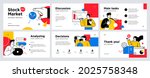 presentation and slide layout... | Shutterstock .eps vector #2025758348