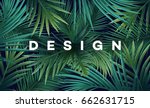 bright tropical background with ... | Shutterstock .eps vector #662631715