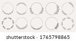 set of black laurels frames... | Shutterstock .eps vector #1765798865