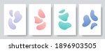 set of abstract art background. ... | Shutterstock .eps vector #1896903505
