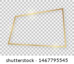 gold shiny rectangular frame... | Shutterstock . vector #1467795545