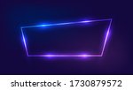 neon frame with shining effects ... | Shutterstock .eps vector #1730879572