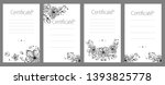 set of black and white design... | Shutterstock .eps vector #1393825778