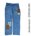 Small photo of baggy jeans new model trending