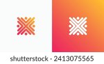 letter x vector logo design...