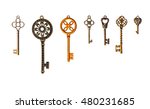 Set Of Decorative Seven Keys....