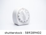 cooking timer kitchen clock alarm on white