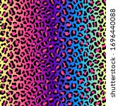 Colorful Leopard Seamless...