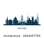 Oxford Skyline  Monochrome...
