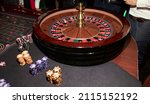 People play poker roulette at...