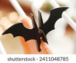 A spooky bat shaped laundry...