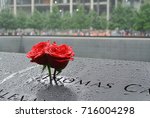 Roses at the 9/11 Memorial