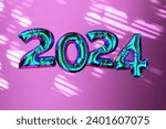 2024 realistic inflated helium balloons 3d letters, Playful design, trendy