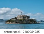 Photo of Alcatraz Island from the bay