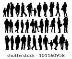 drawing of a collection of... | Shutterstock . vector #101160958