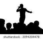 hip hop artists in trendy... | Shutterstock .eps vector #2094204478
