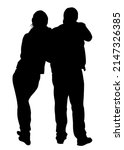 couple of young guy and girl on ... | Shutterstock .eps vector #2147326385