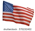 stars and stripes on the... | Shutterstock . vector #570232402