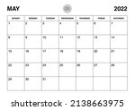 May 2022 Year Planner Template  ...