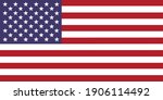 united states flag national... | Shutterstock .eps vector #1906114492