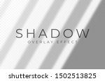 shadow overlay effect.... | Shutterstock .eps vector #1502513825