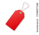 Red Realistic Textured Sell Tag ...
