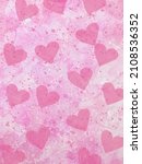romantic pink background for... | Shutterstock .eps vector #2108536352