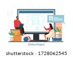 online service for interior... | Shutterstock .eps vector #1728062545