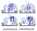 radiology concept set. idea of... | Shutterstock .eps vector #1893305218