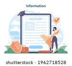 notary service online service... | Shutterstock .eps vector #1962718528