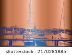 vector golden background of... | Shutterstock .eps vector #2170281885