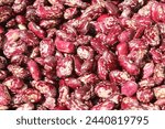 Small photo of Closeup of Red Safflower Kidney Beans