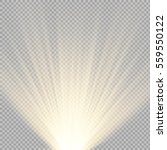 spotlights scene light effects. ... | Shutterstock .eps vector #559550122