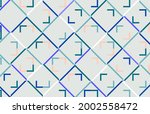 abstract geometric pattern... | Shutterstock .eps vector #2002558472
