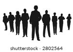 business people with leader | Shutterstock .eps vector #2802564