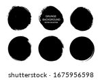 grunge circles.grunge round... | Shutterstock .eps vector #1675956598