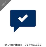 chat icon | Shutterstock .eps vector #717961132