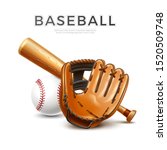 baseball tournament flyer ... | Shutterstock .eps vector #1520509748