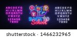 back to school vector  discount ... | Shutterstock .eps vector #1466232965