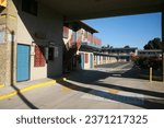 Small photo of Santa Ana, California - USA - October 4, 2023: Wagon Wheel Motel. Wagon Wheel Motel is located in Santa Ana, CA. This is the only Wagon Wheel Motel location in Santa Ana.
