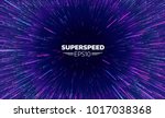 abstract circular geometric... | Shutterstock .eps vector #1017038368