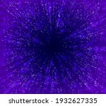 hyperspace warp hyper speed.... | Shutterstock .eps vector #1932627335