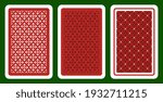 bridge size playing card... | Shutterstock .eps vector #1932711215