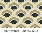 abstract shapes geometric motif ... | Shutterstock .eps vector #2058571202