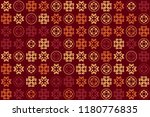 beautiful  vintage pattern... | Shutterstock .eps vector #1180776835