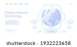 global network technology in... | Shutterstock .eps vector #1932223658