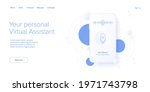 personal virtual assistant... | Shutterstock .eps vector #1971743798