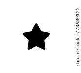 star icon. sign design | Shutterstock .eps vector #773630122