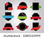 vector set of banners. | Shutterstock .eps vector #1085232995
