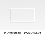white rectangle frame for... | Shutterstock .eps vector #1929096605